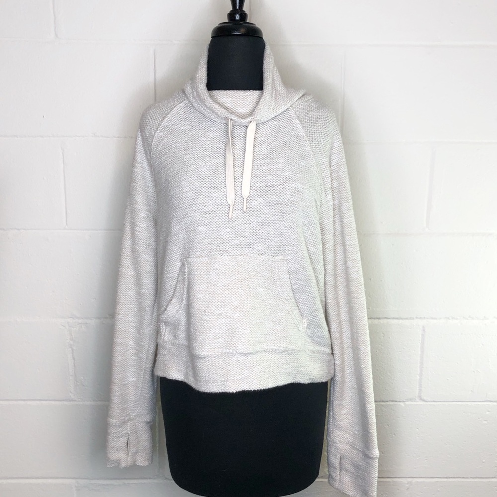 Aerie Offline Snowday Mock Neck Pullover Sweater
